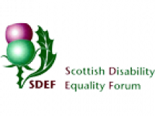 Scottish Disability Equality Forum logo