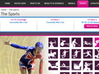 Screen shot of Channel 4 Paralympics website